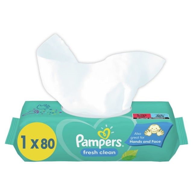 Servetele Umede Pampers Baby Fresh Clean 80 bucati