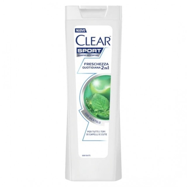 Sampon Clear Sport Freschezza 2in1 225ML Sampon Clear Sport Freschezza 2in1 225ML