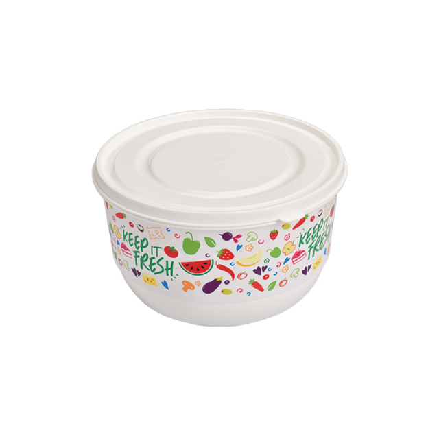 Cutie Alimente Agora Deco Rotunda cu Capac 1.8 L (m-1408) Cutie Alimente Agora Deco Rotunda cu Capac 1.8 L (m-1408)