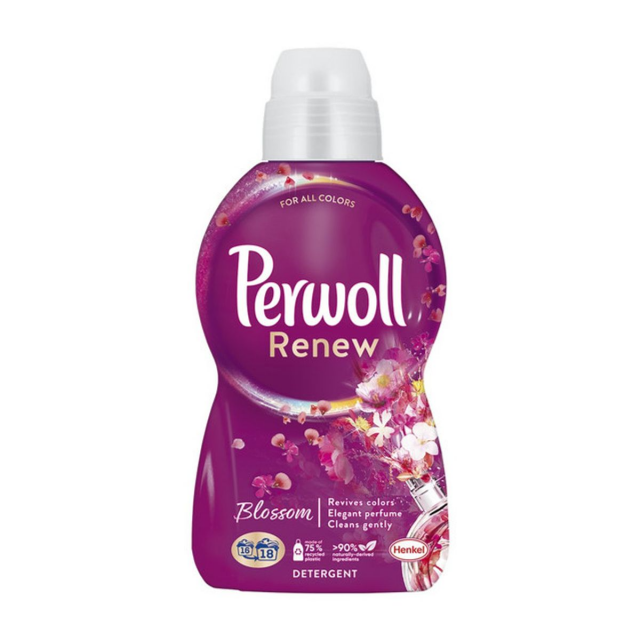Detergent lichid Perwoll Renew Blossom, 990 ml 18 spalari