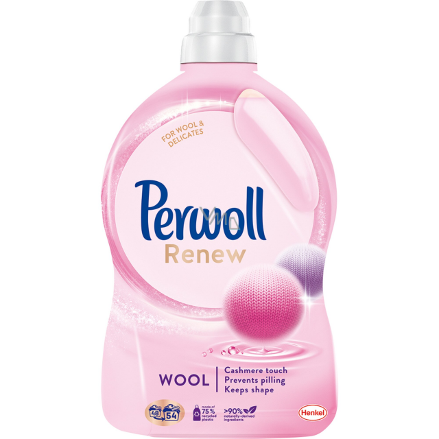 Detergent lichid Perwoll Renew Wool, Casmere Touch 2.97L