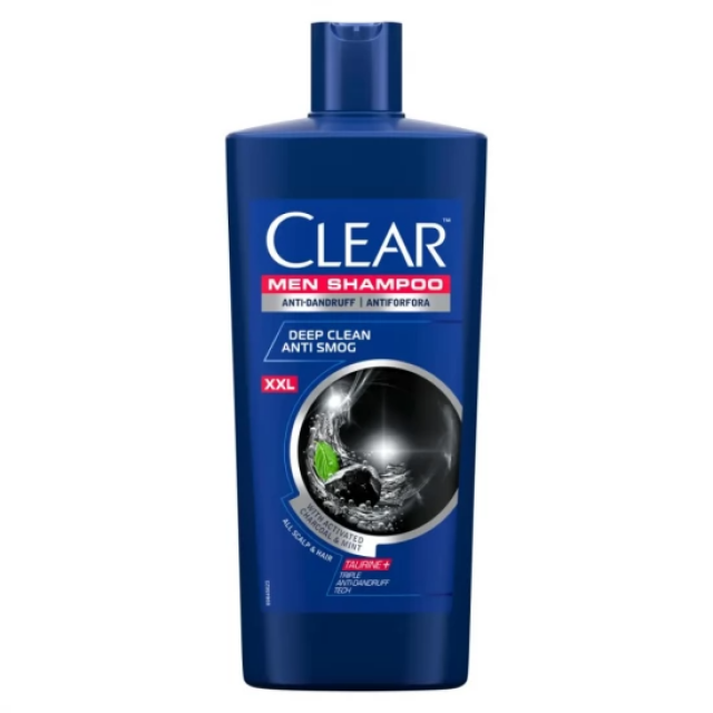 Sampon Clear Men Carbune cu Menta  610 ml Sampon Clear Men Carbune cu Menta  610 ml