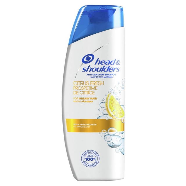 Sampon anti-matreata Head & Shoulders Citrus Fresh pentru par gras 500 ml Sampon anti-matreata Head & Shoulders Citrus Fresh pentru par gras 500 ml