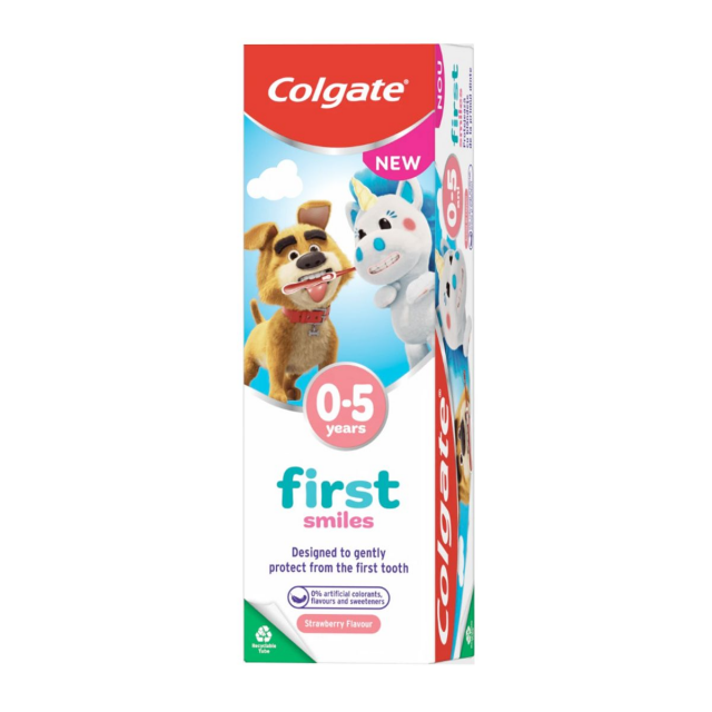 Pasta de dinti pentru copii Colgate First Smile, 0-5 ani, 50 ml