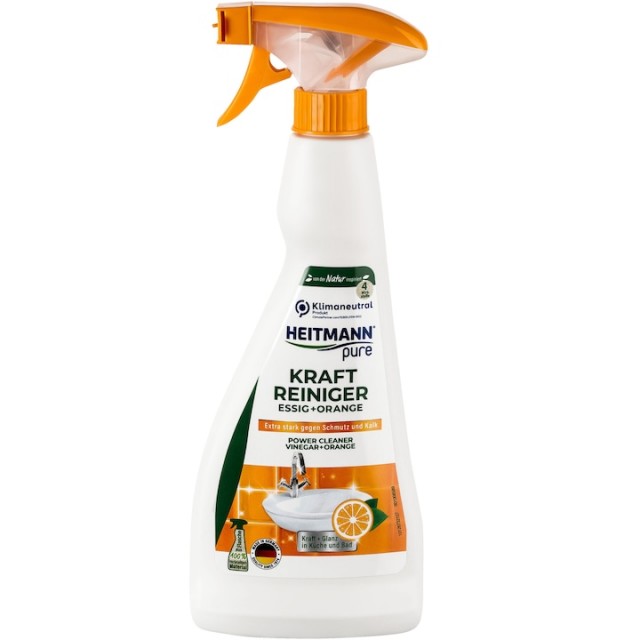 Degresant Heitmann Power Otet si Portocala, Pure, 500 ml Degresant Heitmann Power Otet si Portocala, Pure, 500 ml