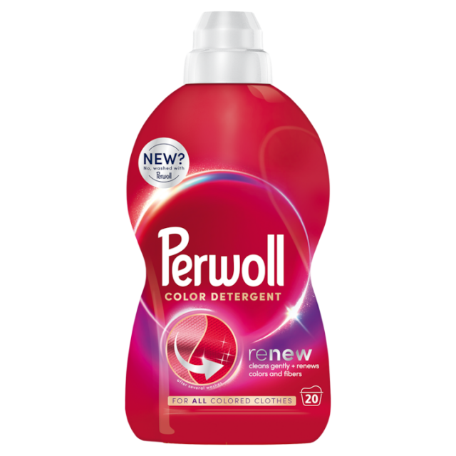 Detergent lichid Perwoll Renew Color, 20 spalari, 1l