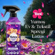 Spray pentru incaperi, haine, mobilier si tapiterie parfum Yumos, Lotus, 450 ml