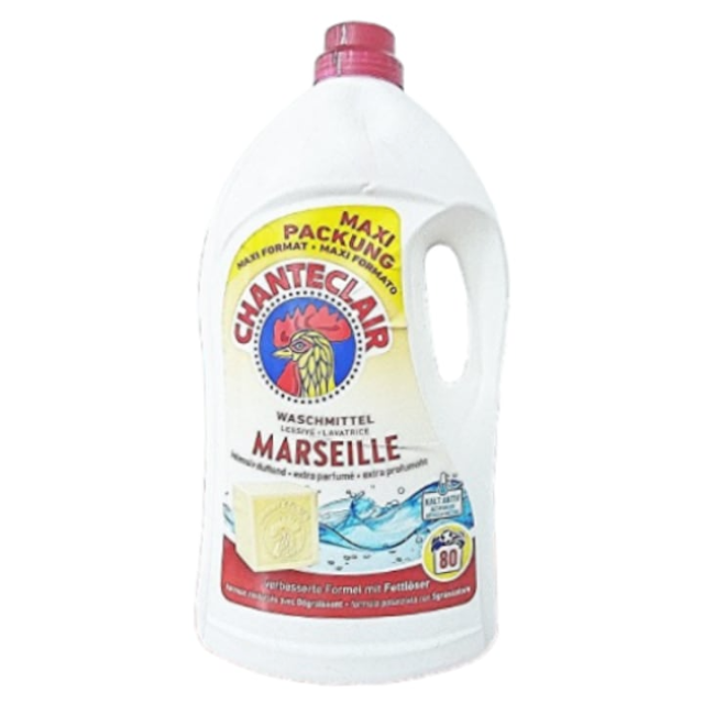 Detergent de rufe Chanteclair Marseille, 3600 ml, 80 spalari Detergent de rufe Chanteclair Marseille, 3600 ml, 80 spalari