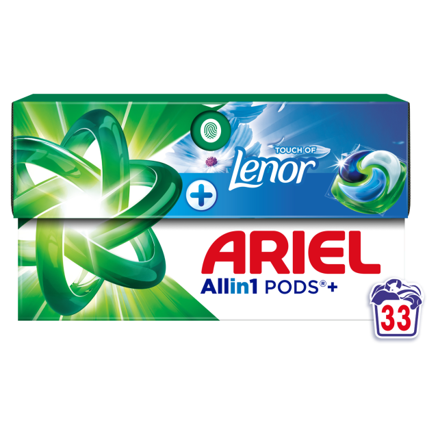 Detergent Capsule Ariel Plus Lenor 33 bucati Detergent Capsule Ariel Plus Lenor 33 bucati