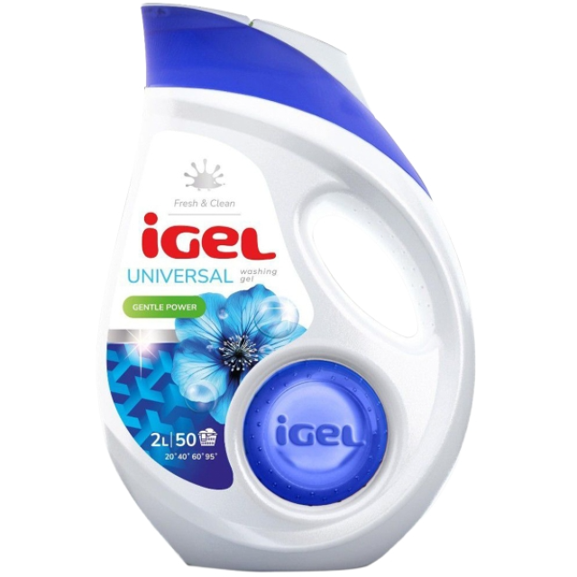 Detergent Lichid Igel Universal 2l 50 spalari 