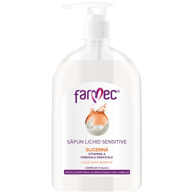 Sapun Lichid Farmec Sensitive Glicerina 500ml