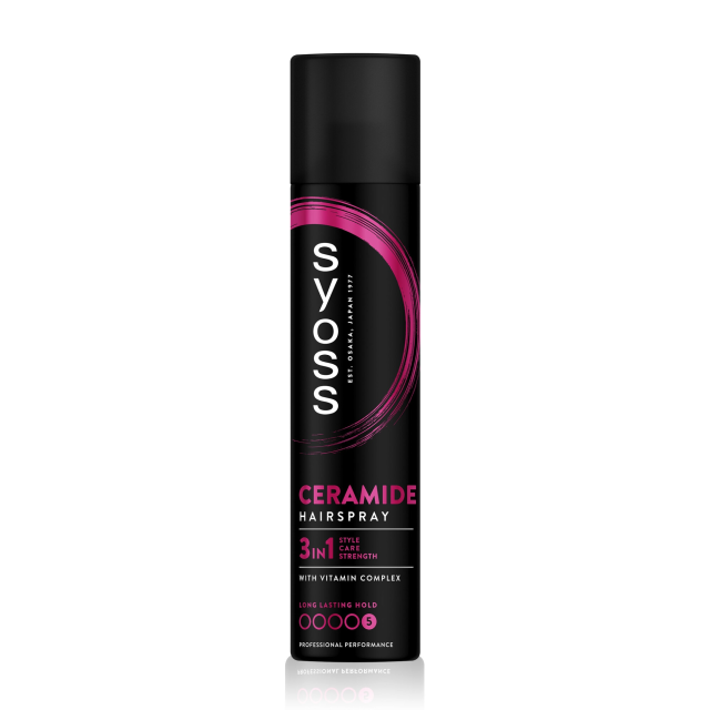 Fixativ Syoss Ceramide Complex pentru fixare foarte puternica 300 ml