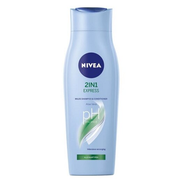 Sampon Nivea 2in1 Express Aloe Vera 250ml