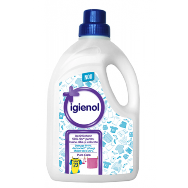 Dezinfectant Lichid pentru Haine Igienol Pure Care 1,5L Dezinfectant Lichid pentru Haine Igienol Pure Care 1,5L