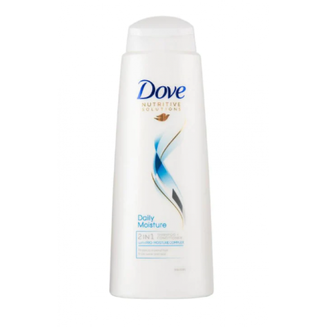 Sampon 2 in 1 cu Balsam Dove Daily Moisture, 400 ml Sampon 2 in 1 cu Balsam Dove Daily Moisture, 400 ml