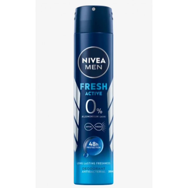 Deodorant Nivea Fresh Active Men 200 ml Deodorant Nivea Fresh Active Men 200 ml