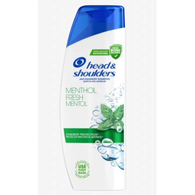 Sampon Head & Shoulders Menthol Fresh 330 ml