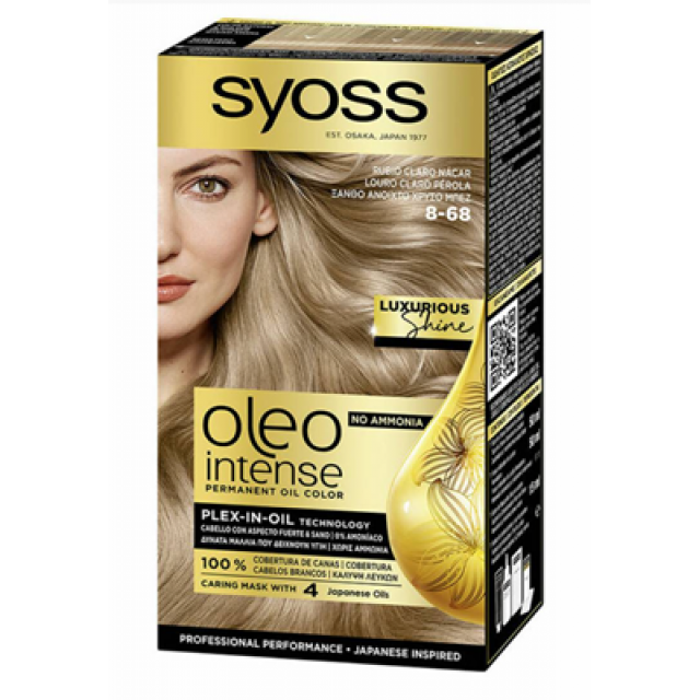 Vopsea par Syoss Oleo 8-68 Blond Deschis Auriu