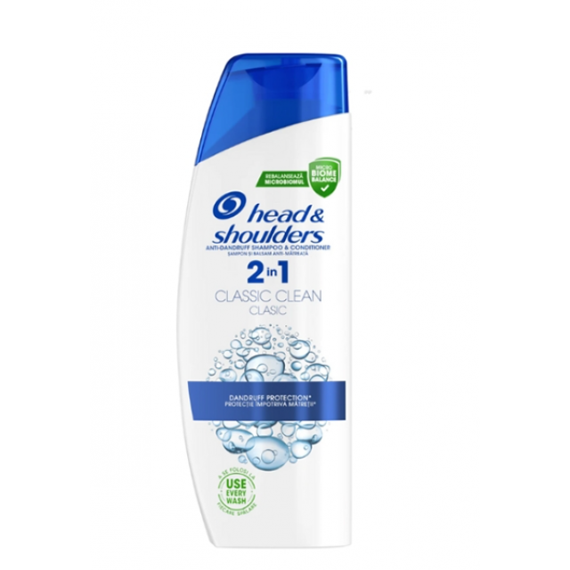 Sampon Head & Shoulders Classic Clean 2in1 330ml