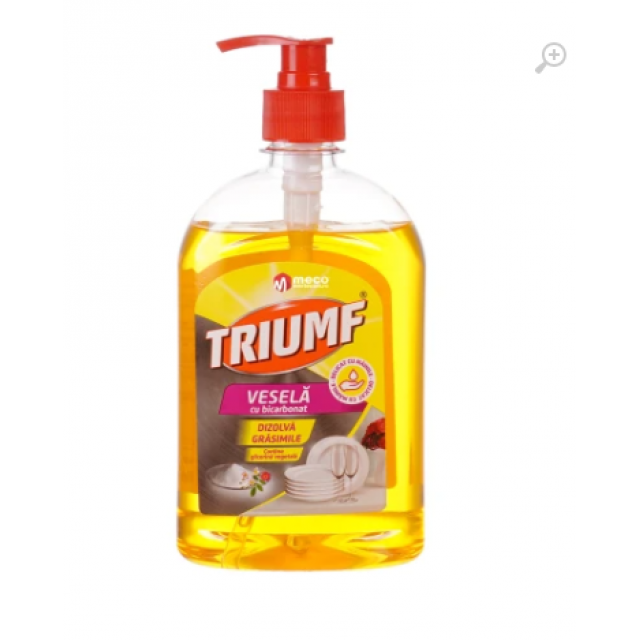 Detergent vase lichid Triumf Cu bicarbonat 500ml Detergent vase lichid Triumf Cu bicarbonat 500ml